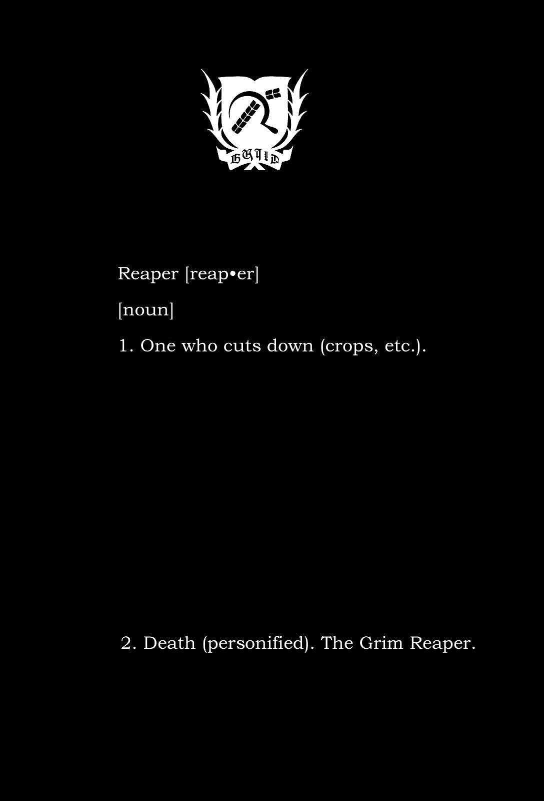 Deathco - Chapter 1 : Reapers