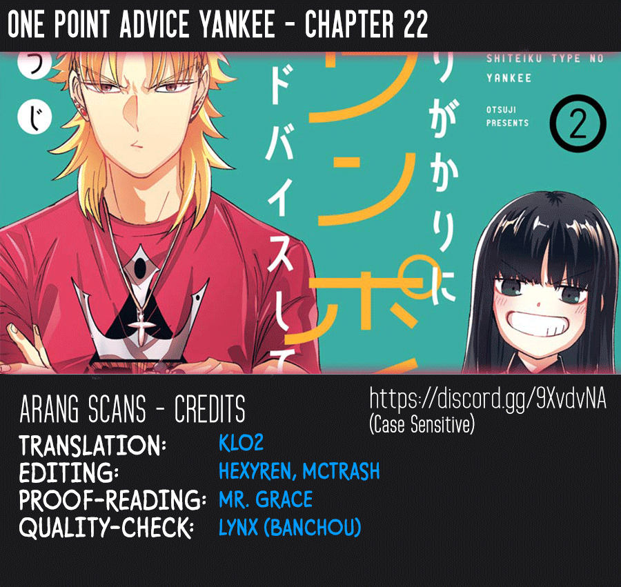 Toorigakari Ni One Point Advice Shiteiku Type No Yankee - Vol.2 Chapter 22