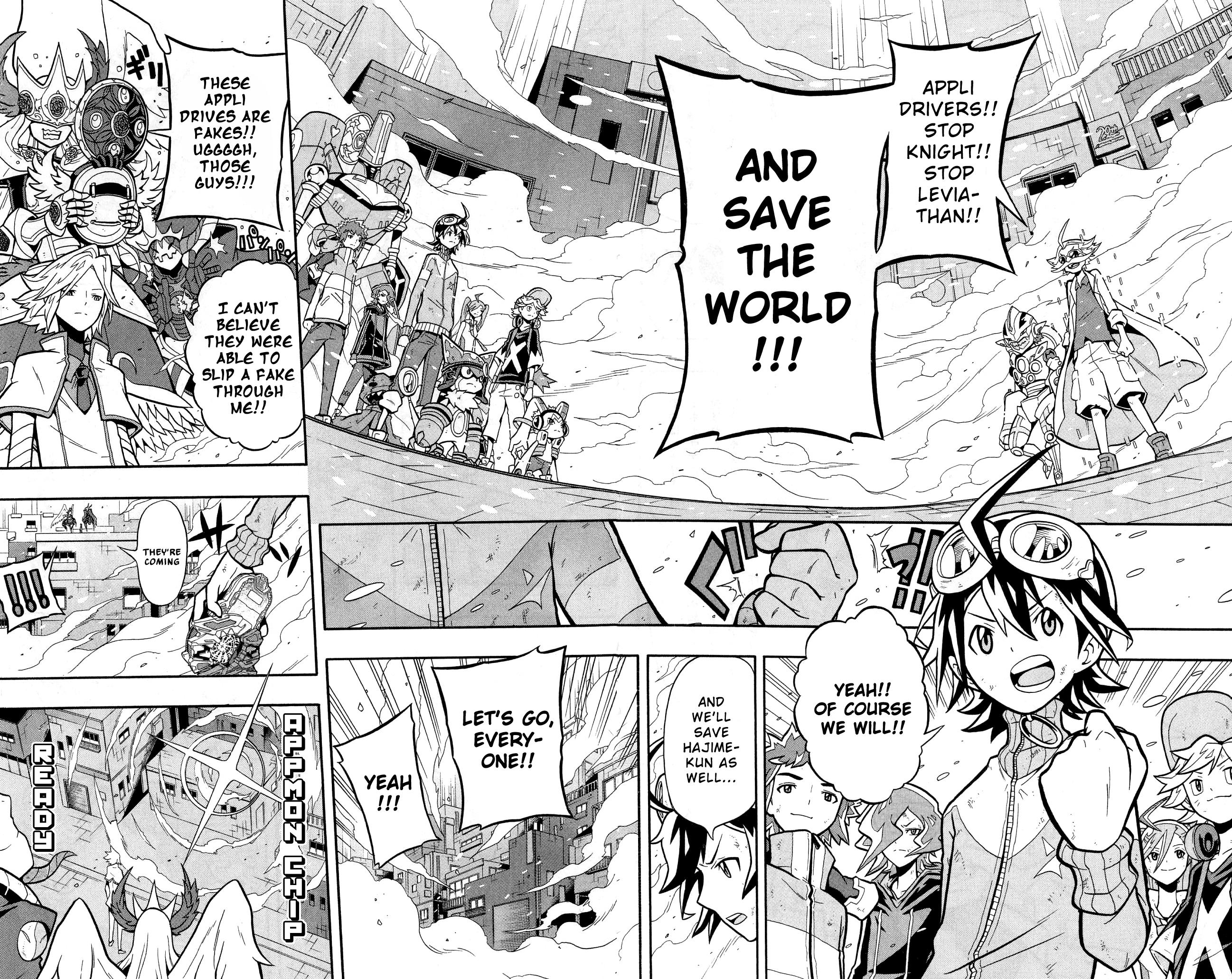 Digimon Universe: Appli Monsters - Vol.2 Chapter 10: Overdrive!!