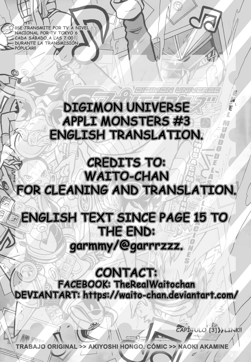 Digimon Universe: Appli Monsters - Chapter 3