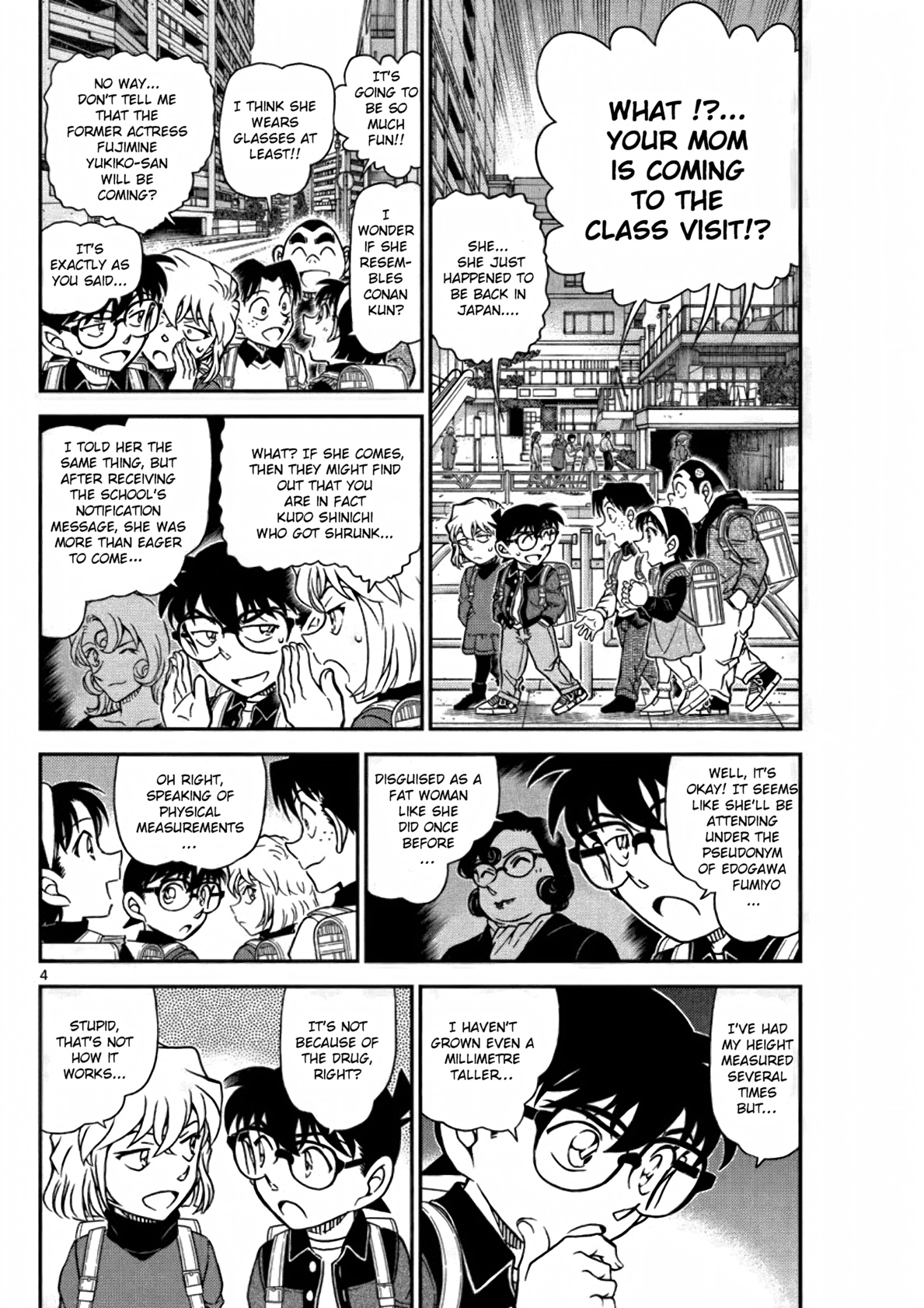 Detective Conan - Chapter 1110: Unsettling Parents’ Visit Day