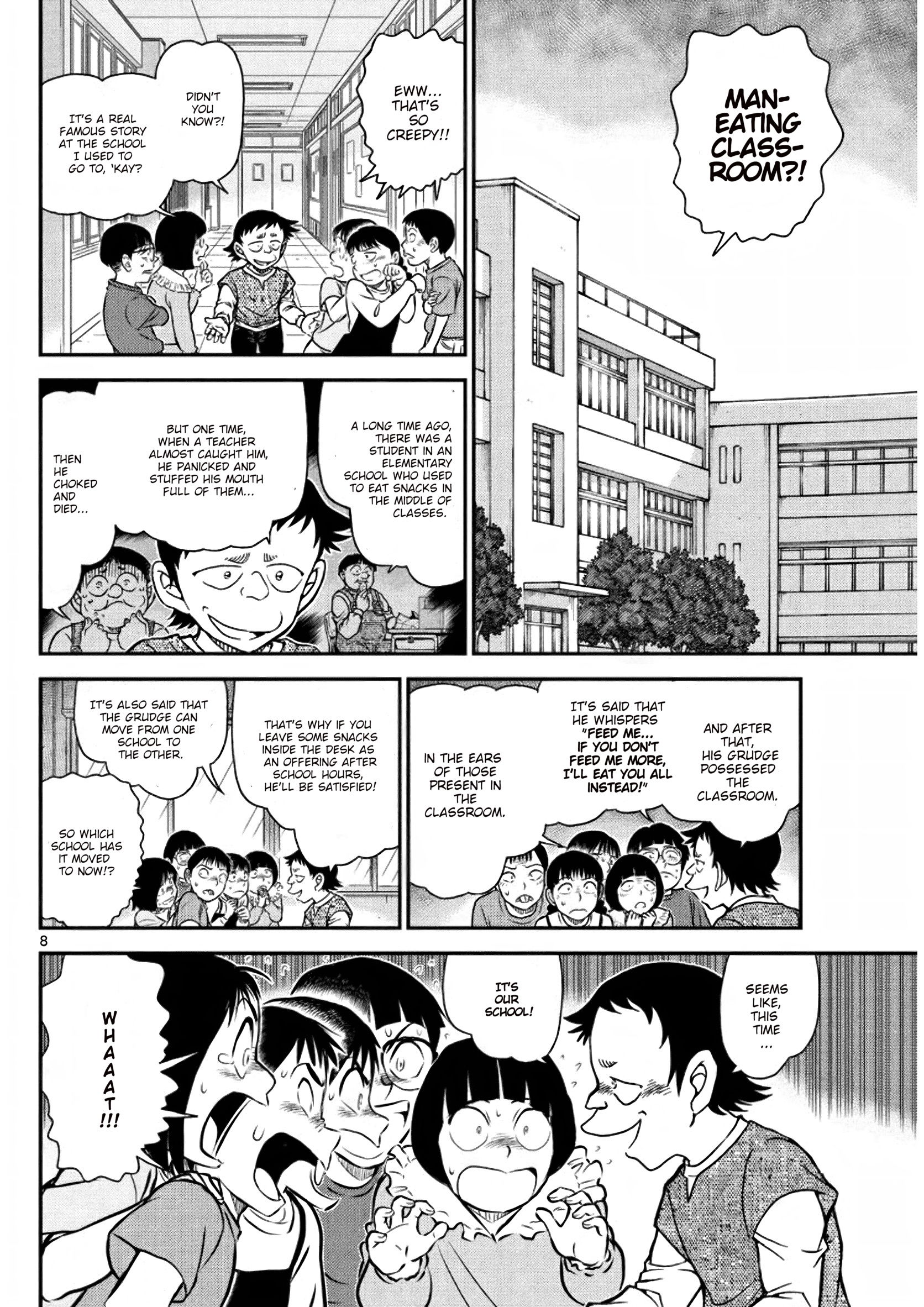 Detective Conan - Chapter 1110: Unsettling Parents’ Visit Day