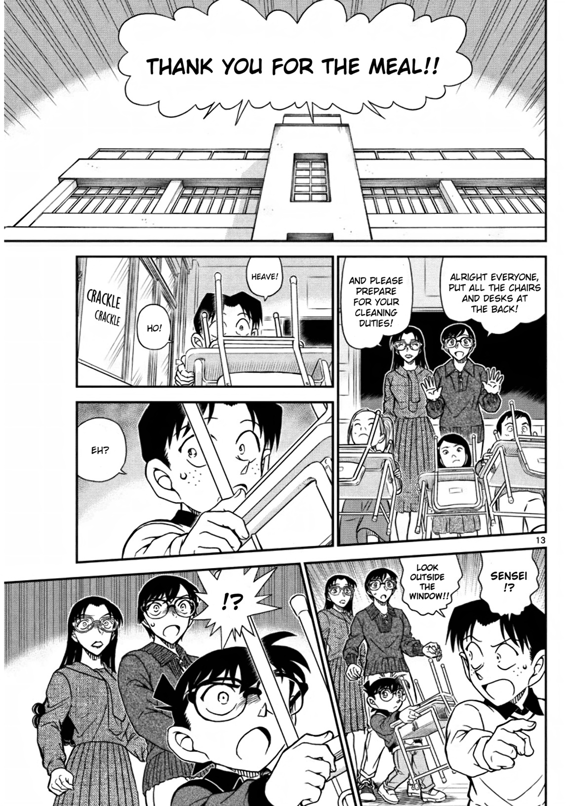 Detective Conan - Chapter 1110: Unsettling Parents’ Visit Day