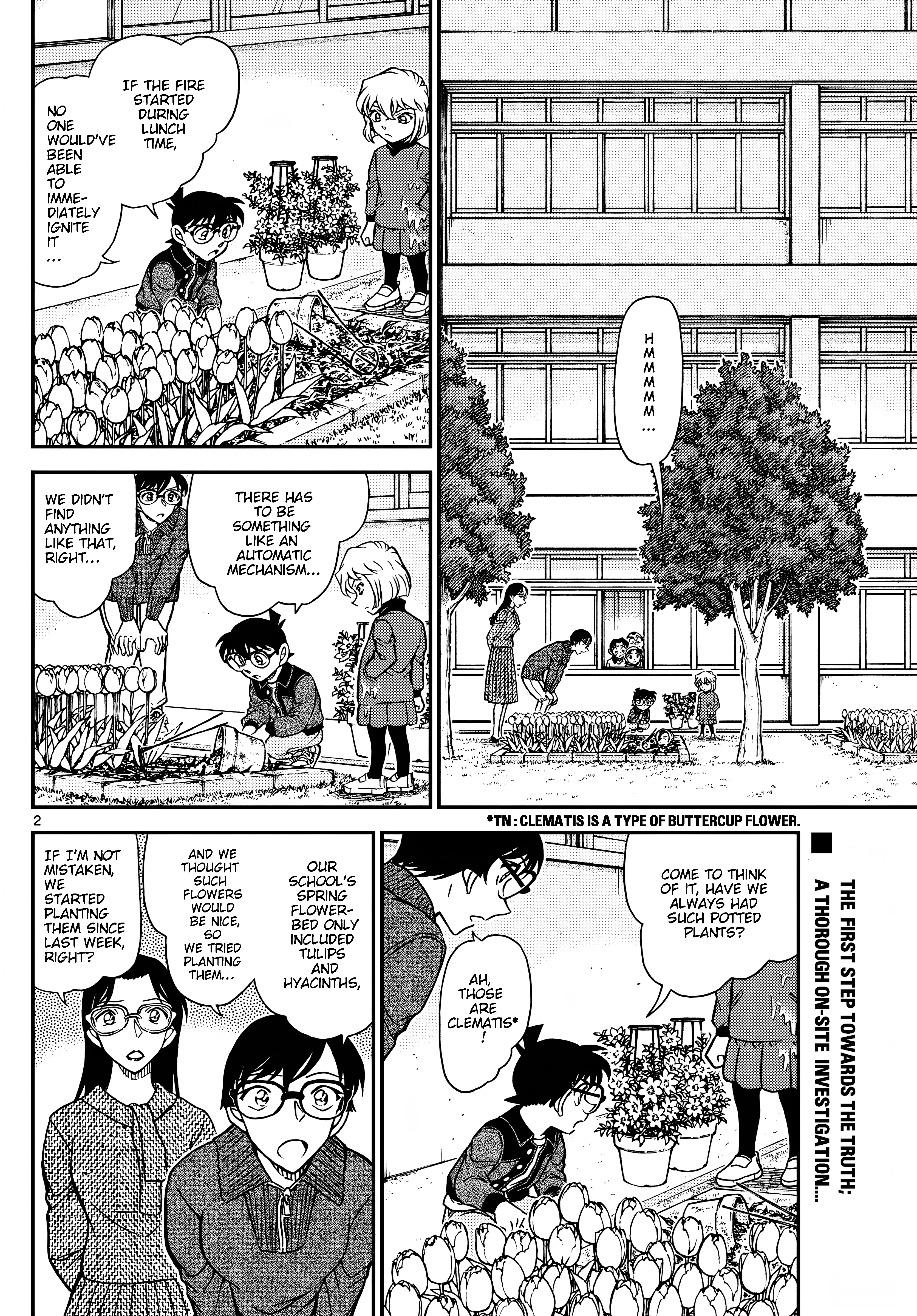 Detective Conan - Chapter 1111: Mystery Of The Flowerbed