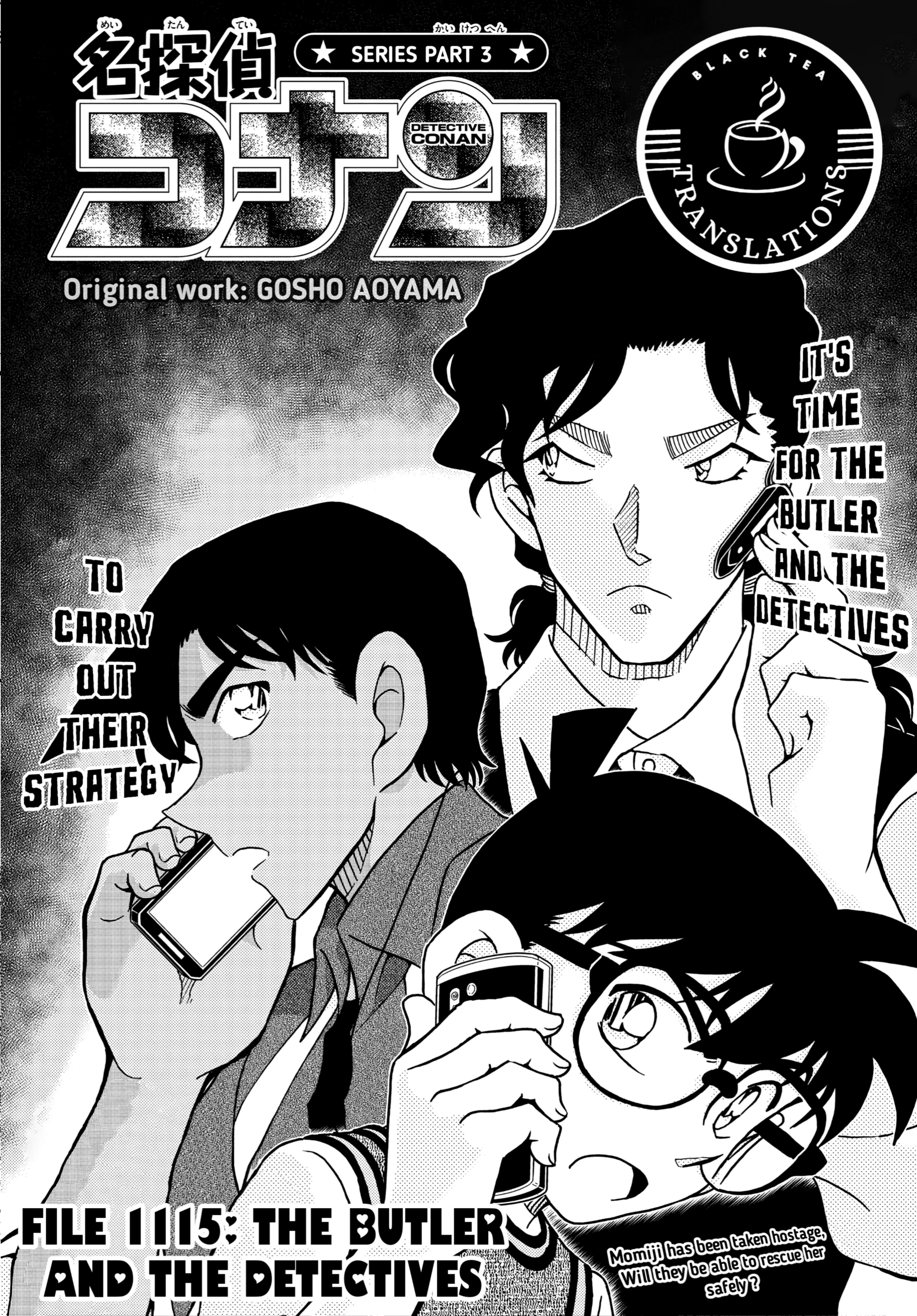 Detective Conan - Chapter 1115: The Butler And The Detectives