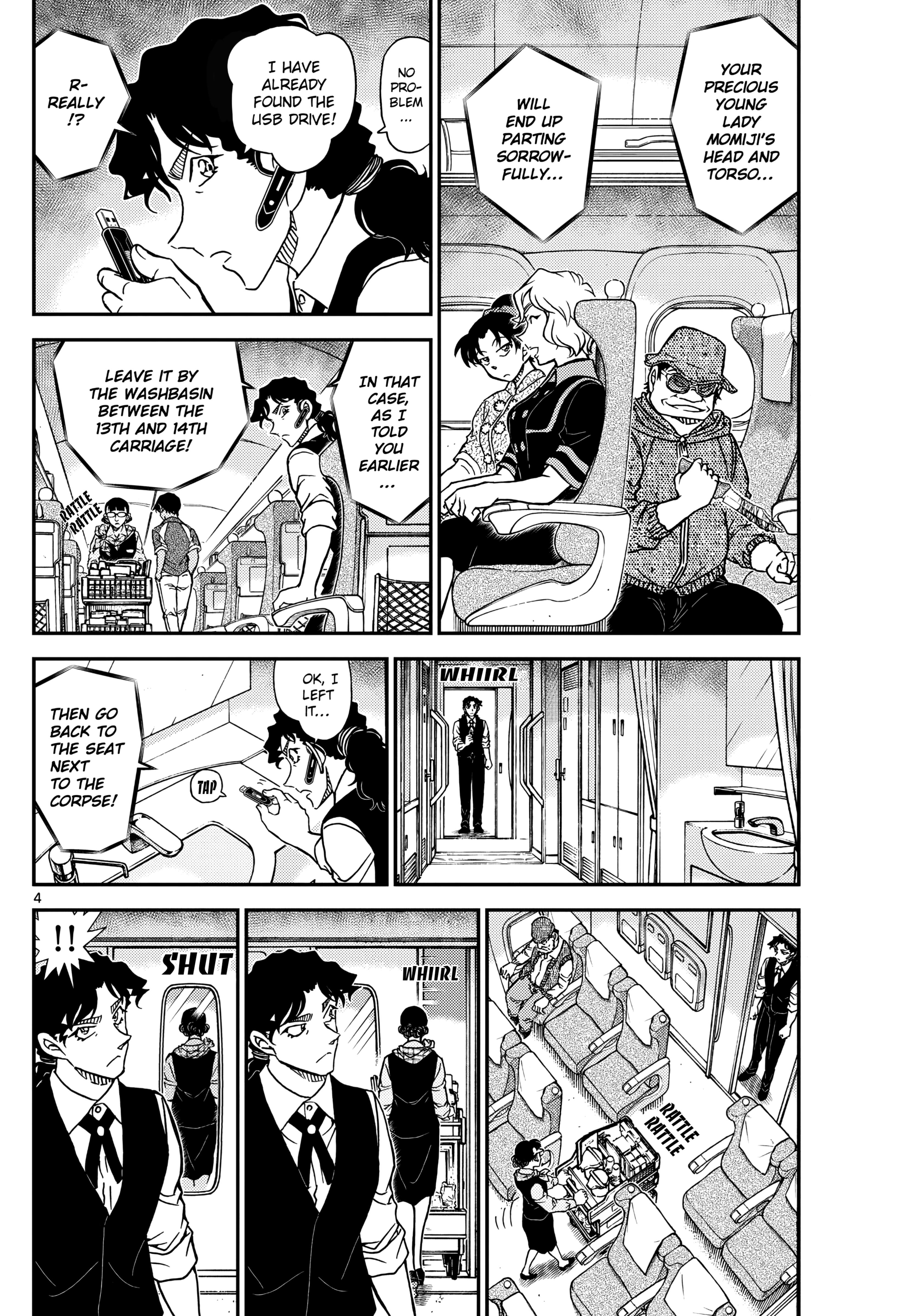 Detective Conan - Chapter 1115: The Butler And The Detectives