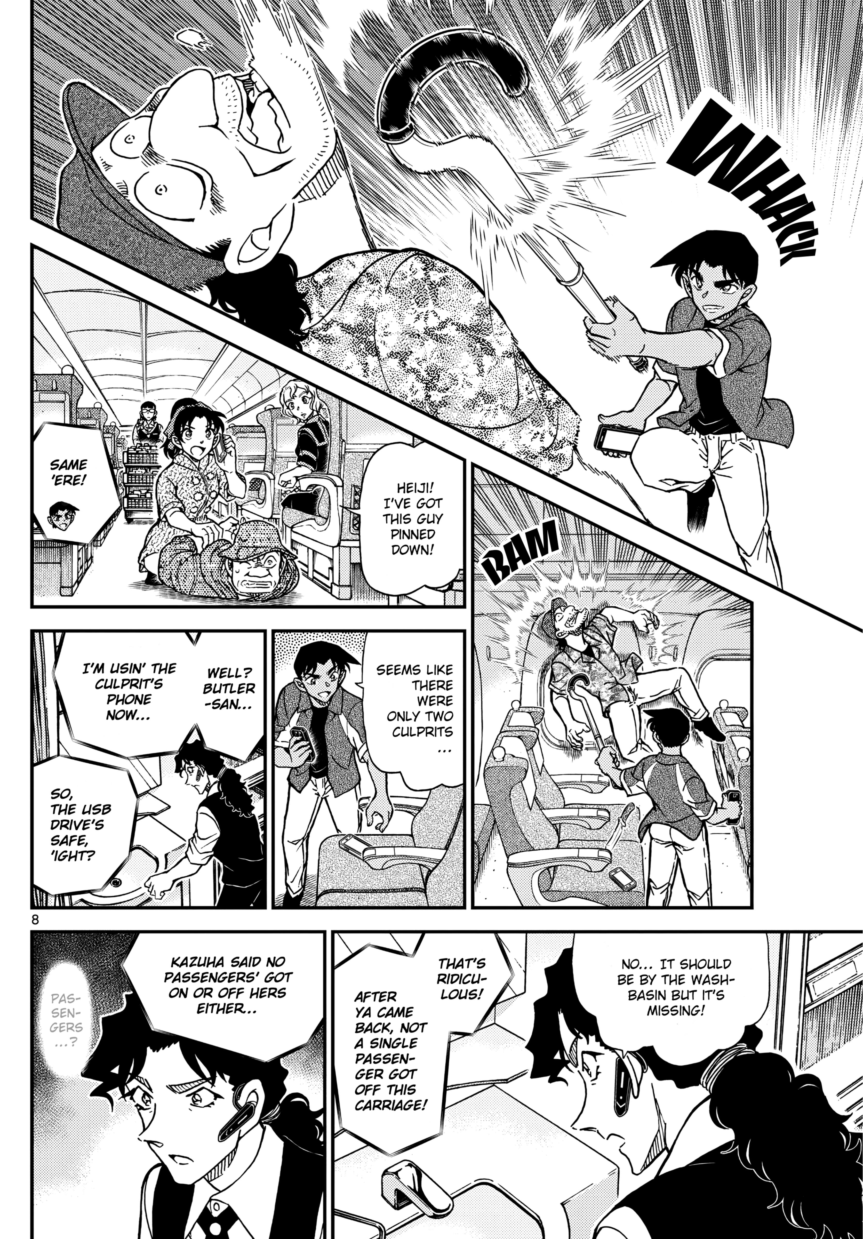 Detective Conan - Chapter 1115: The Butler And The Detectives