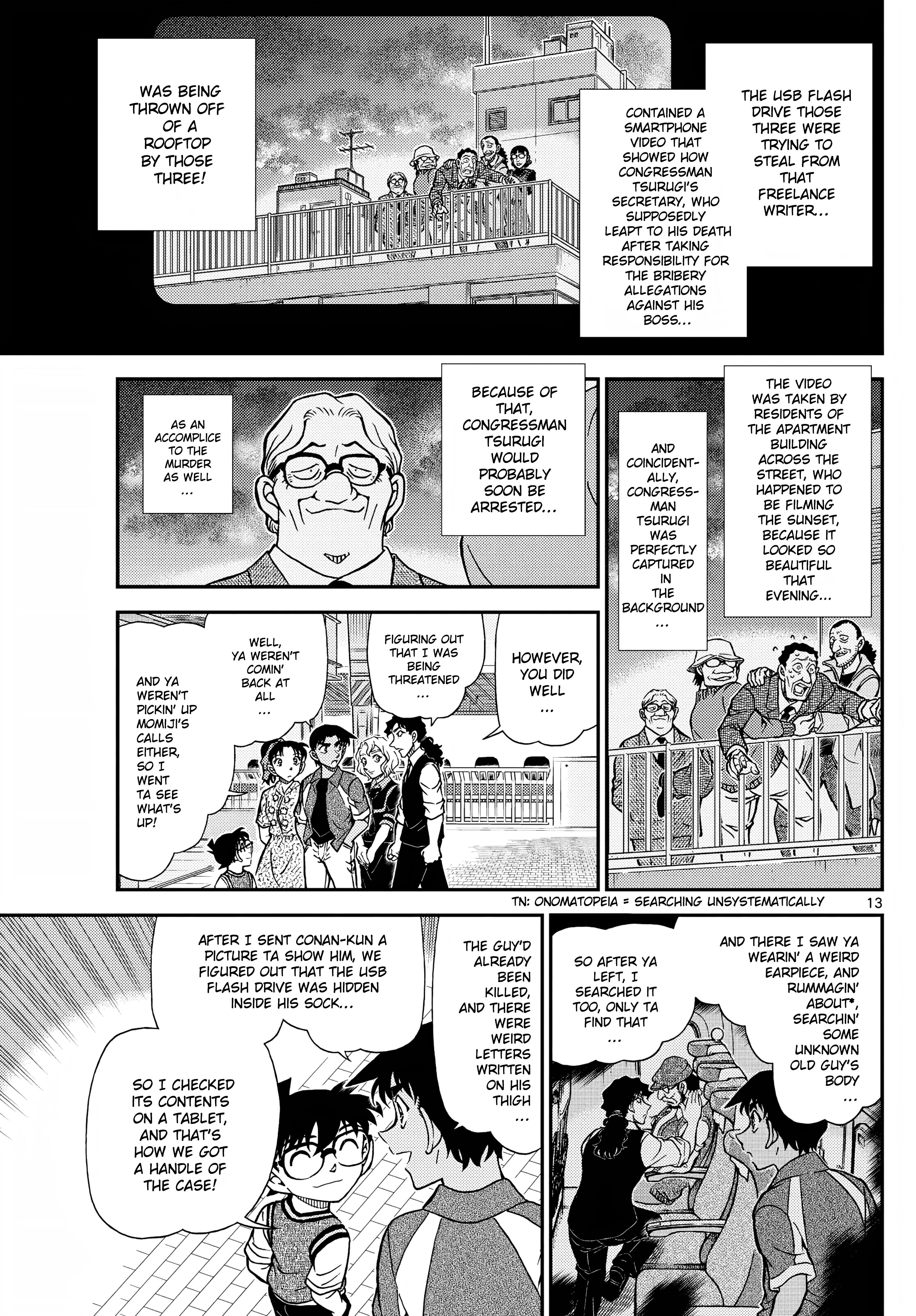 Detective Conan - Chapter 1115: The Butler And The Detectives