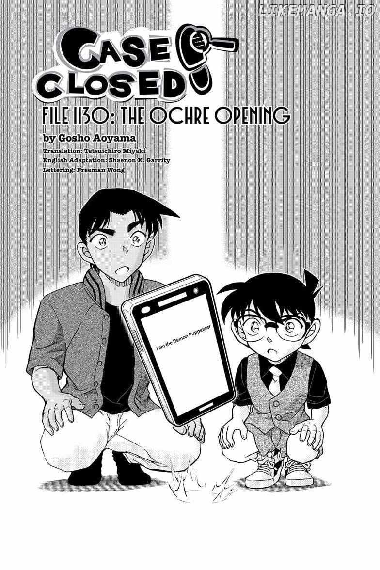 Detective Conan - Chapter 1130