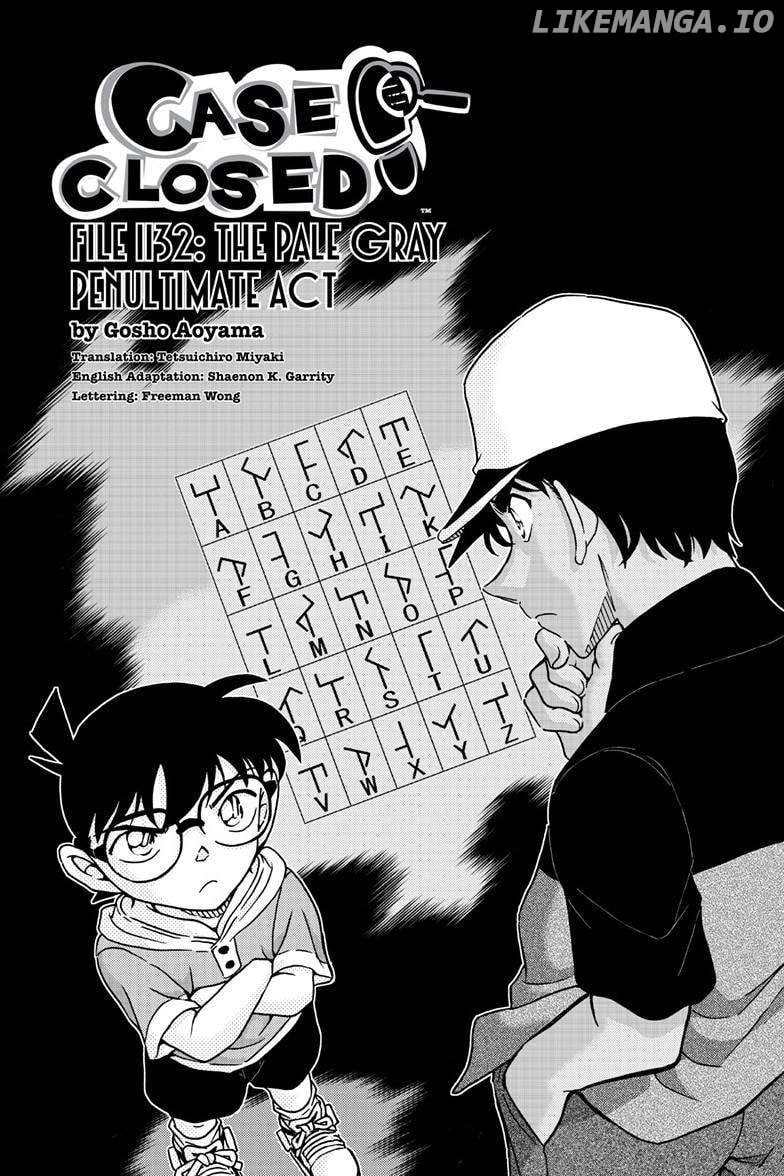 Detective Conan - Chapter 1132