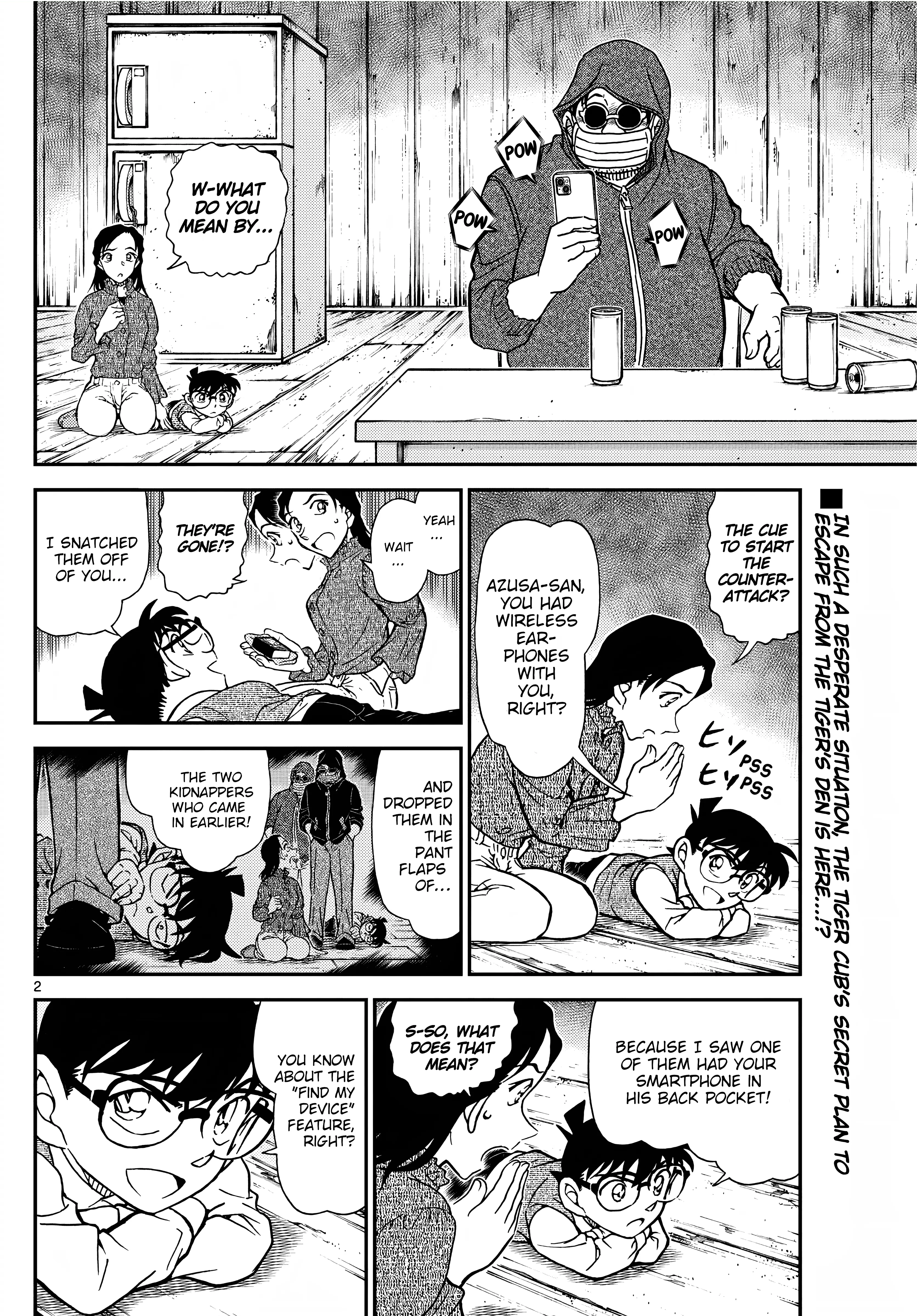 Detective Conan - Chapter 1128: The Trigger For Counterattack