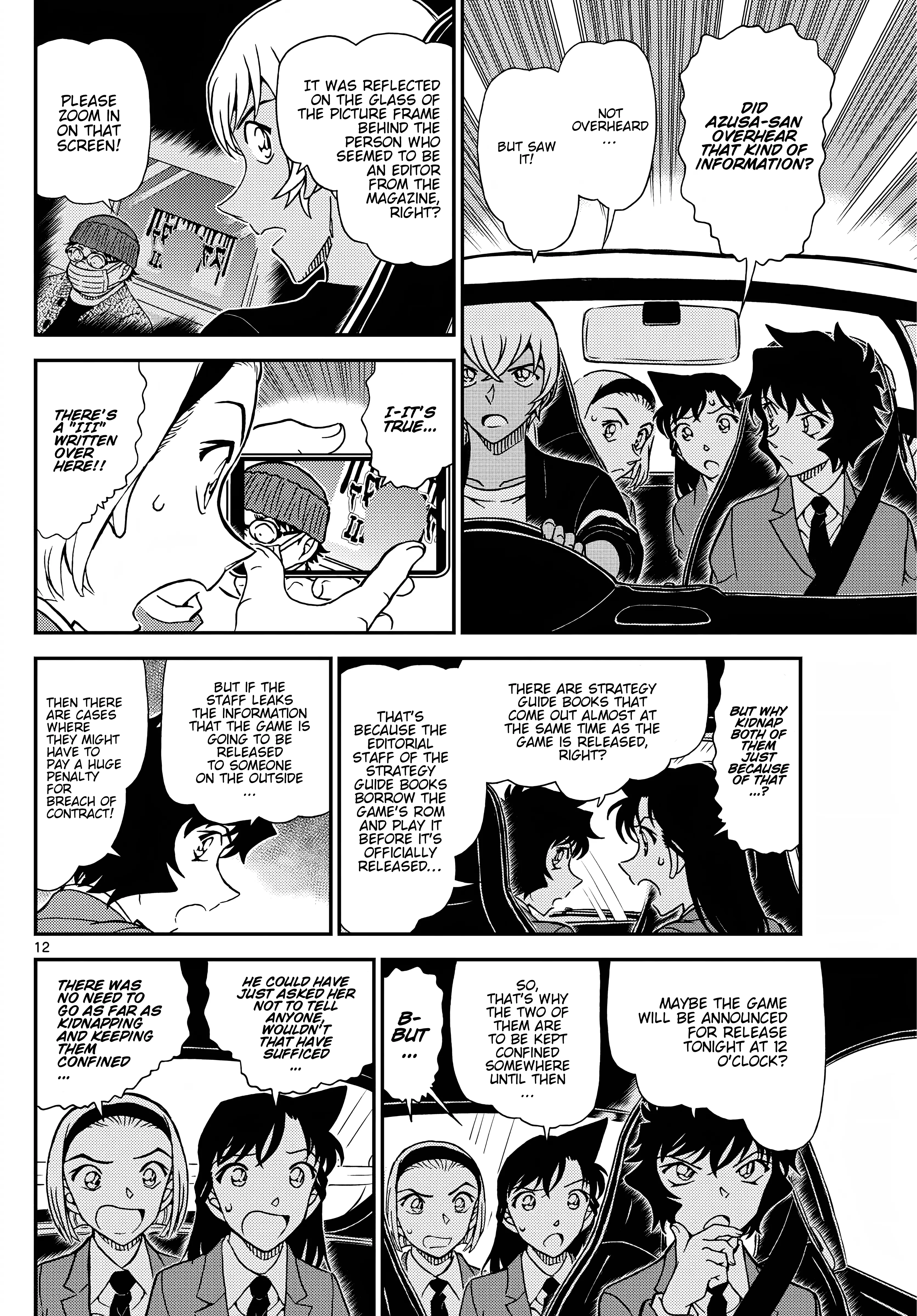 Detective Conan - Chapter 1128: The Trigger For Counterattack