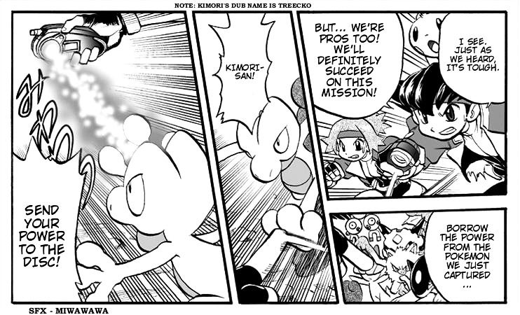 W Mission Story: Pokémon Ranger - The Comic - Chapter 2