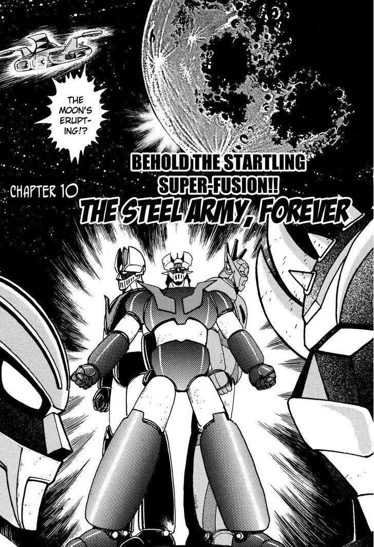 Super Robot Retsuden - Vol.1 Chapter 10 : Behold The Startling Super-Fusion!! The Steel Army, Forever