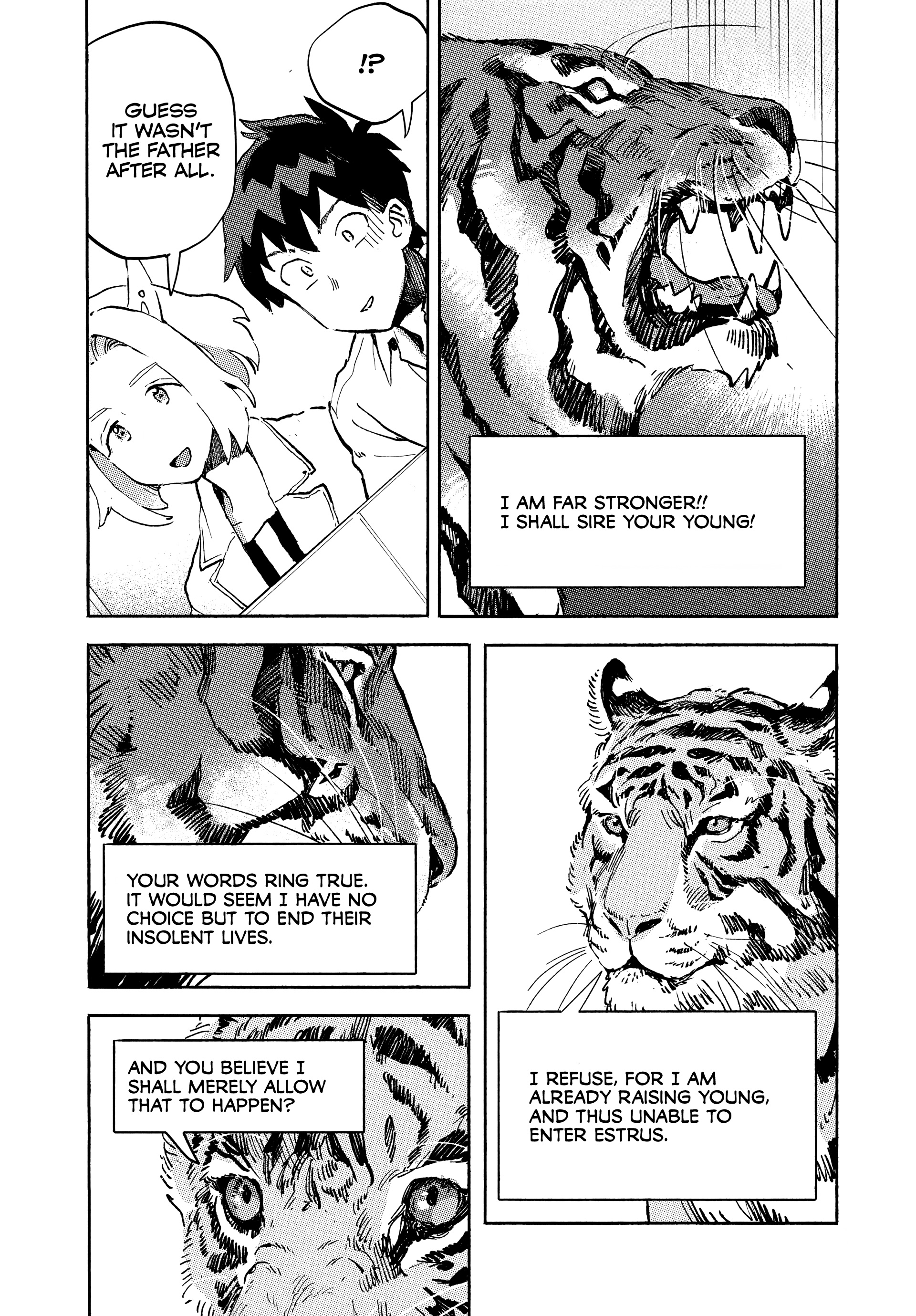 Q, What Is Love? - Vol.1 Chapter 4: Panthera Tigris Tigris