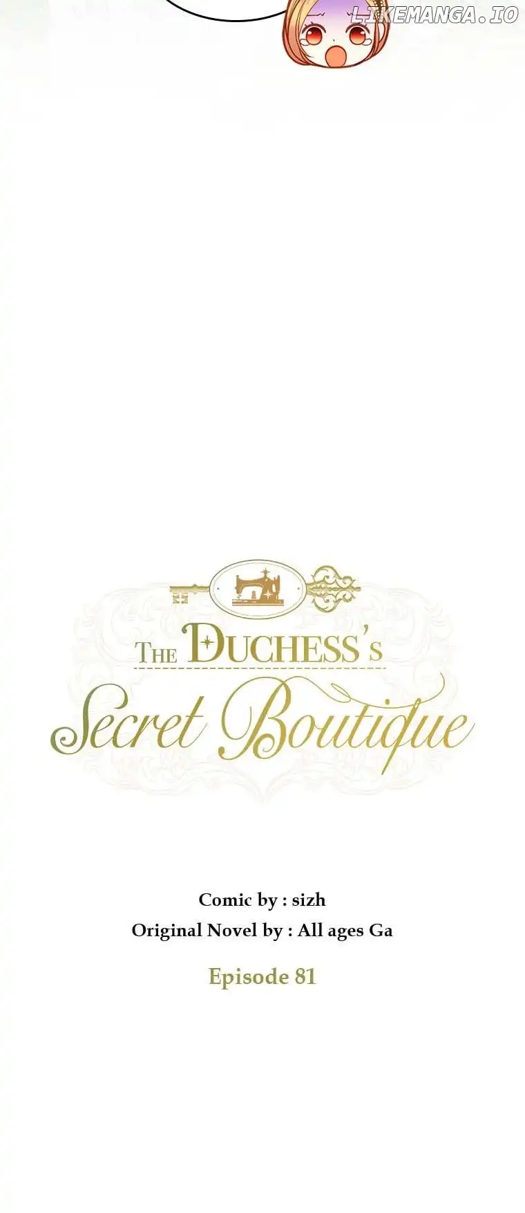 The Duchess’s Secret Dressing Room - Chapter 81