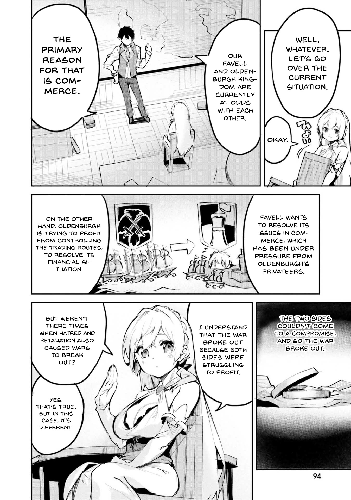 Suuji De Sukuu! Jyakushou Kokka - Chapter 4