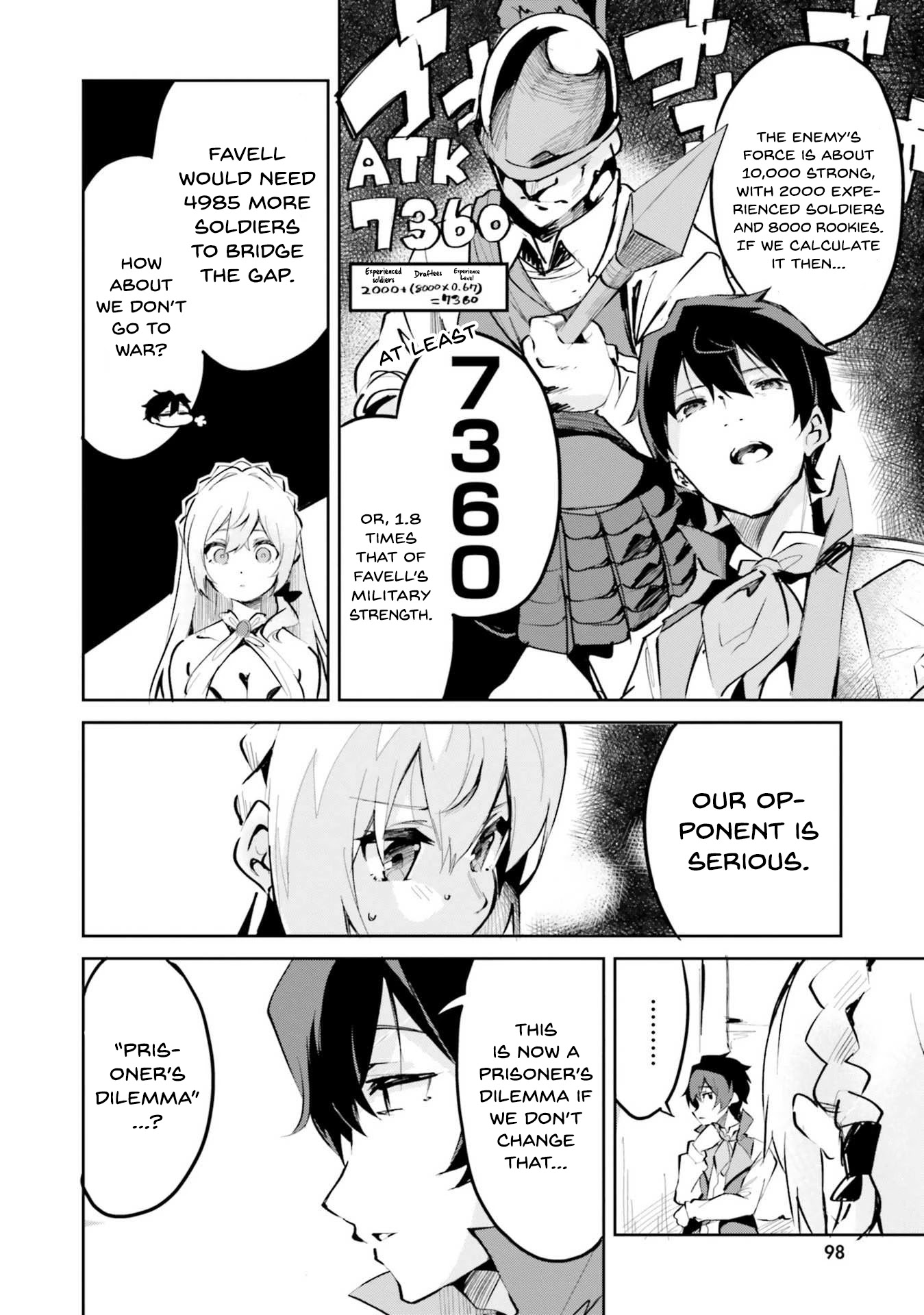 Suuji De Sukuu! Jyakushou Kokka - Chapter 4