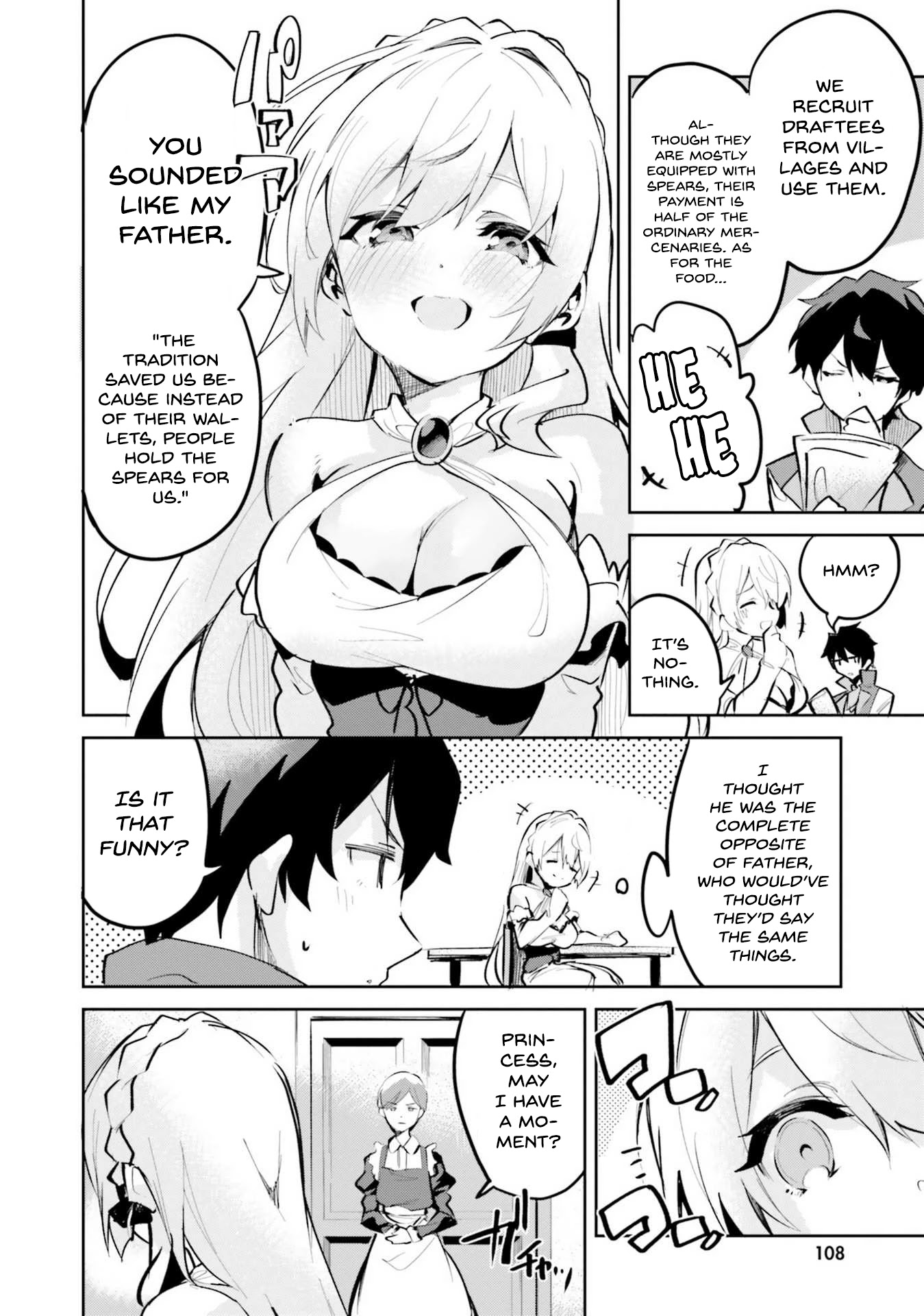 Suuji De Sukuu! Jyakushou Kokka - Chapter 4