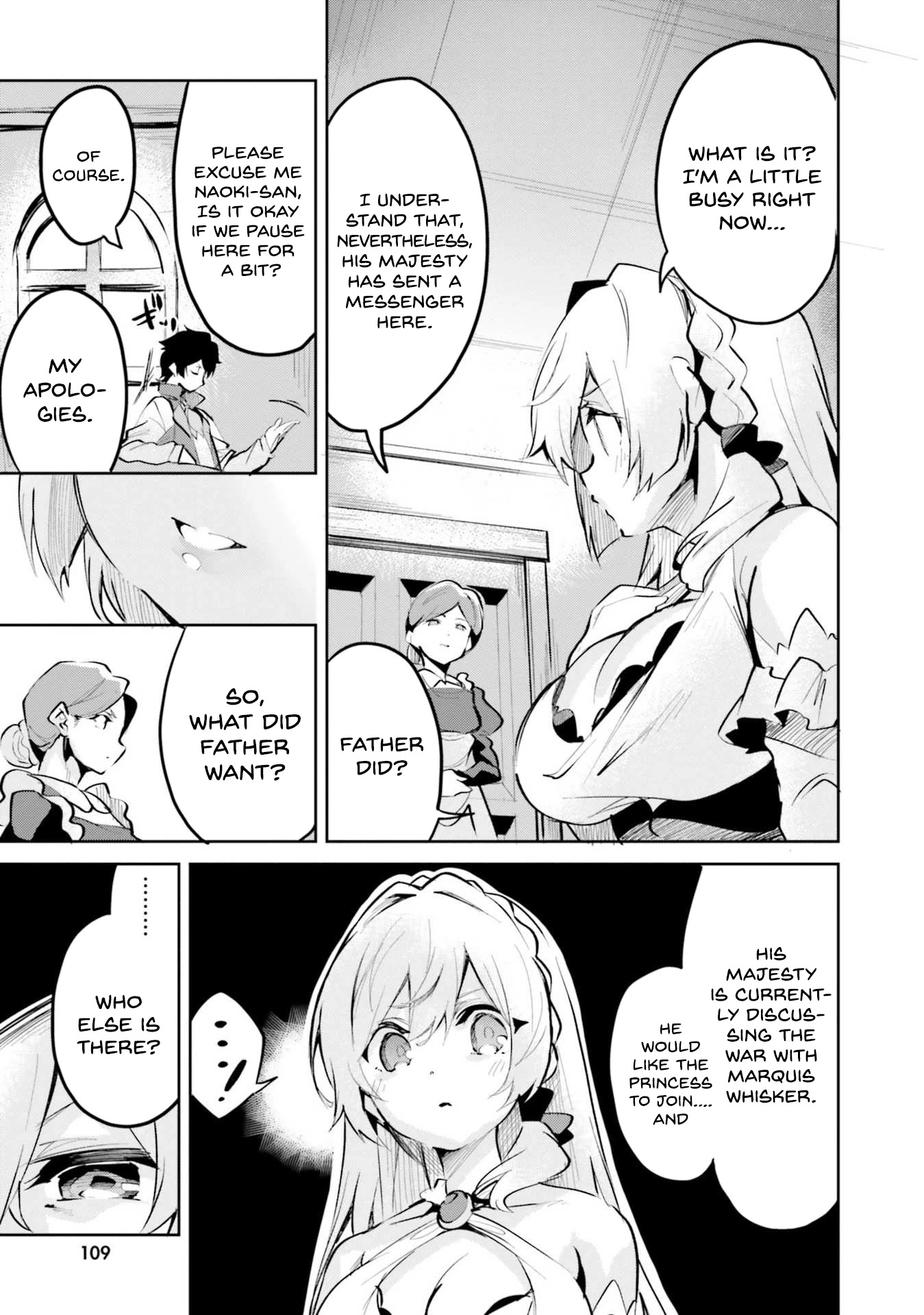 Suuji De Sukuu! Jyakushou Kokka - Chapter 4