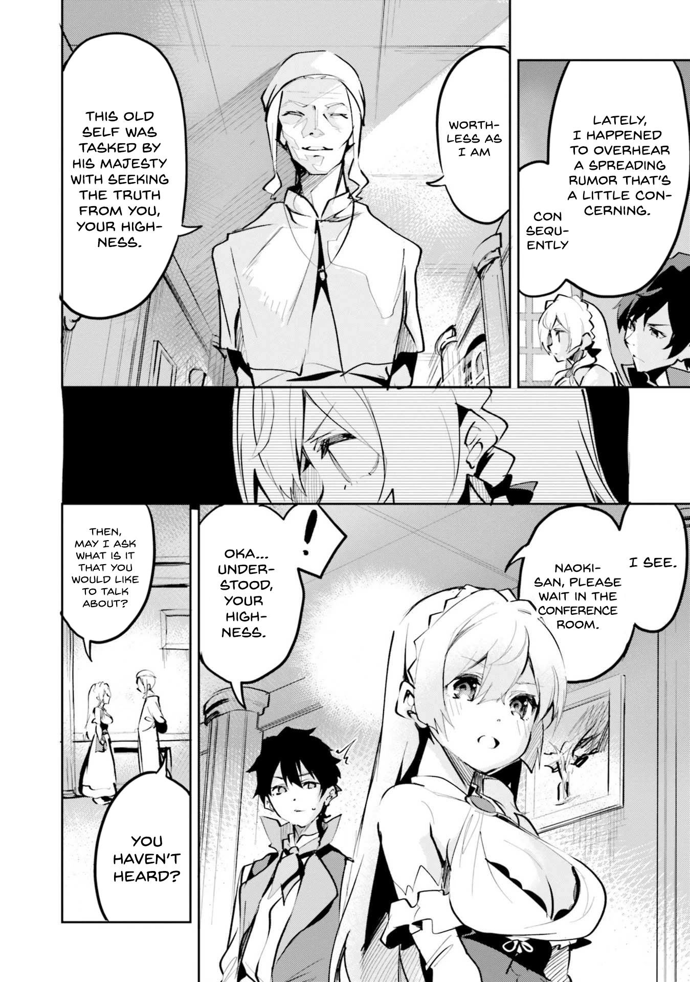 Suuji De Sukuu! Jyakushou Kokka - Chapter 4