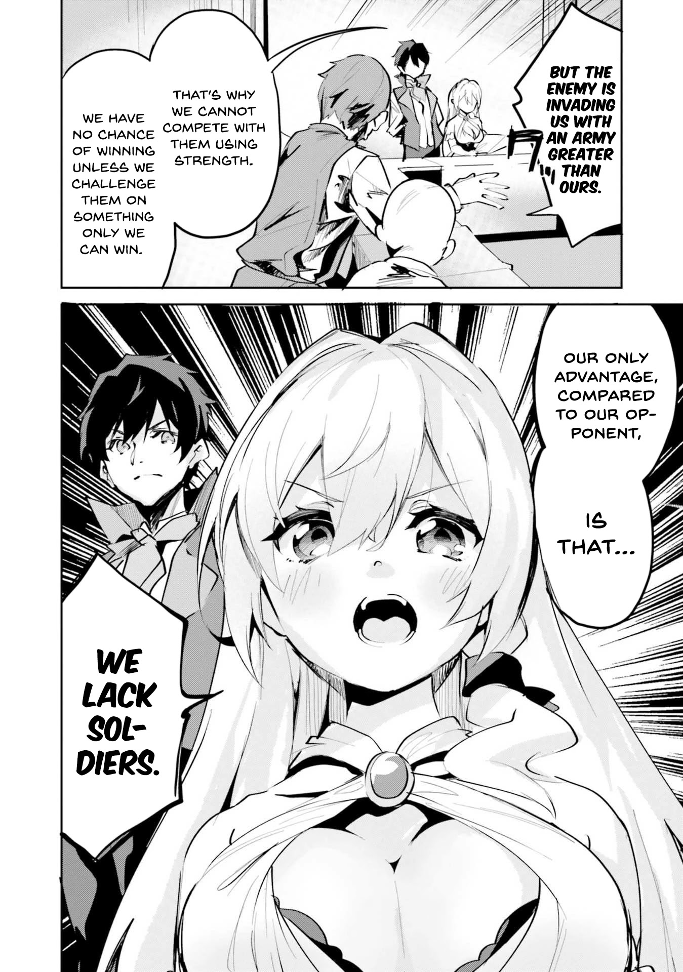 Suuji De Sukuu! Jyakushou Kokka - Chapter 4