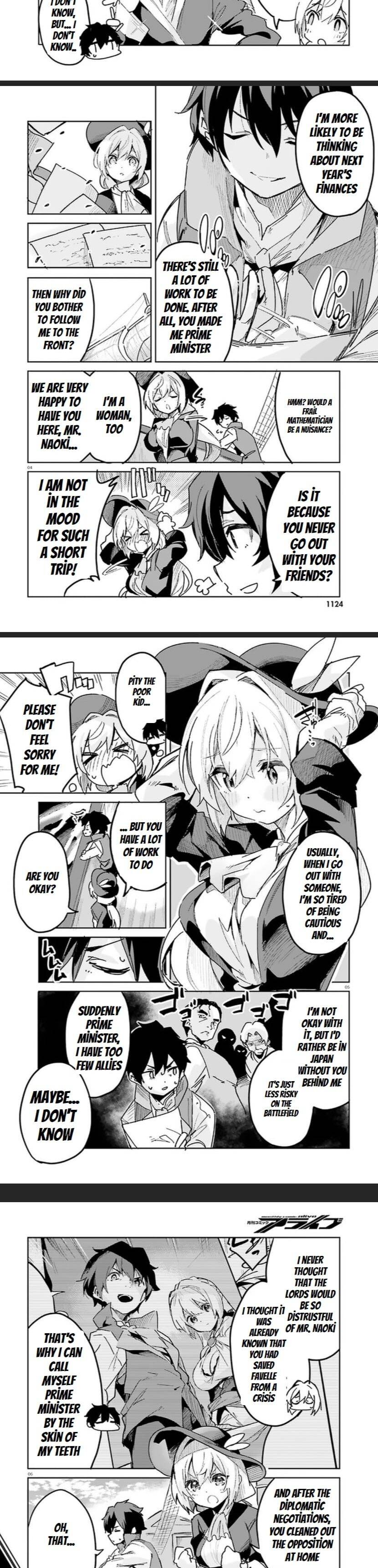 Suuji De Sukuu! Jyakushou Kokka - Chapter 14.1