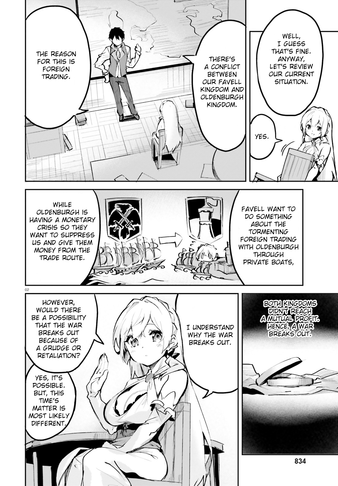 Suuji De Sukuu! Jyakushou Kokka - Chapter 4.1