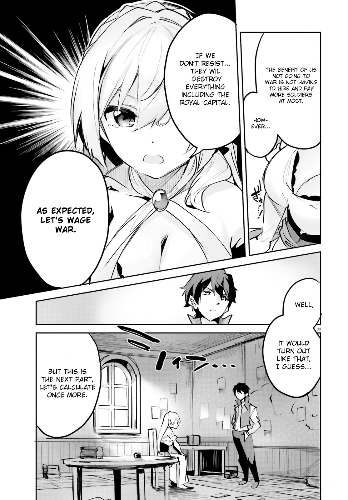 Suuji De Sukuu! Jyakushou Kokka - Chapter 4.1