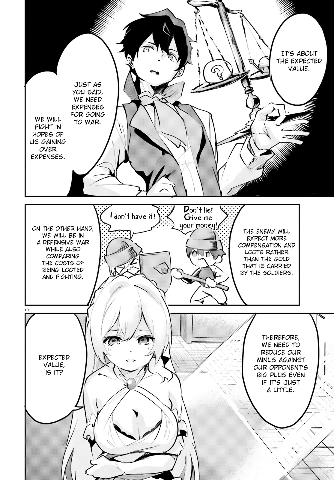 Suuji De Sukuu! Jyakushou Kokka - Chapter 4.1