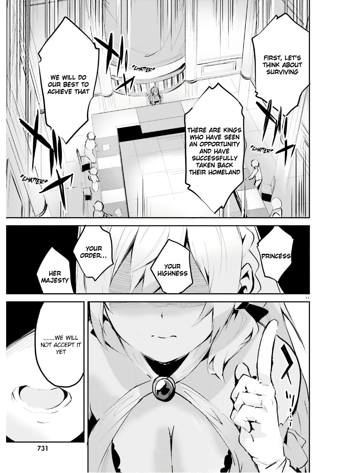 Suuji De Sukuu! Jyakushou Kokka - Chapter 11