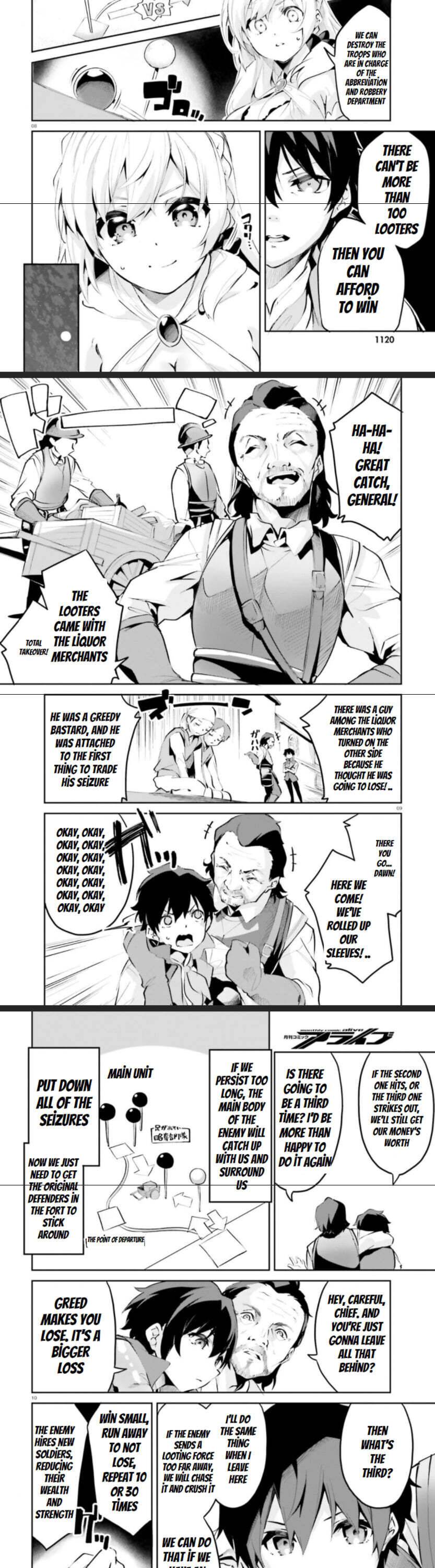 Suuji De Sukuu! Jyakushou Kokka - Chapter 10.1