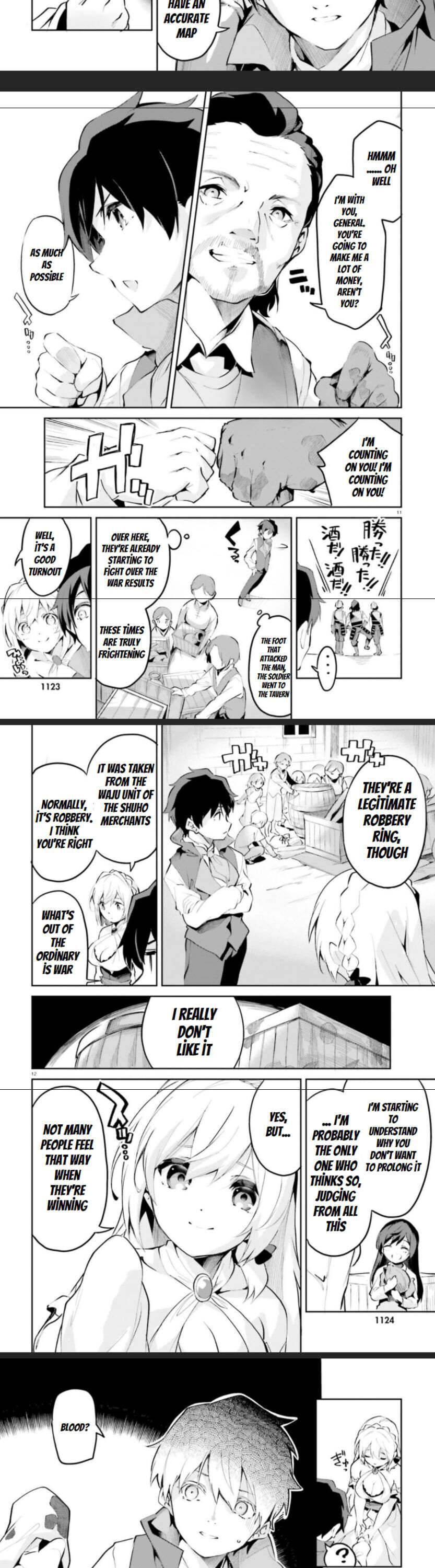 Suuji De Sukuu! Jyakushou Kokka - Chapter 10.1