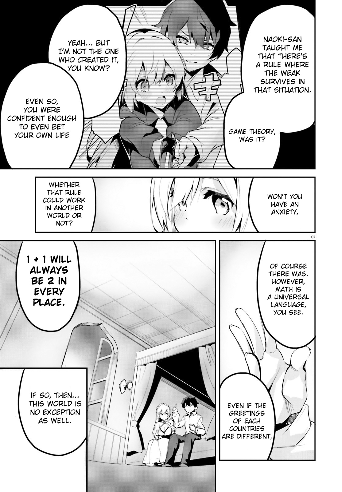 Suuji De Sukuu! Jyakushou Kokka - Chapter 3