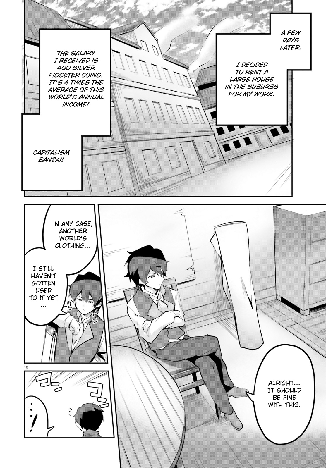 Suuji De Sukuu! Jyakushou Kokka - Chapter 3