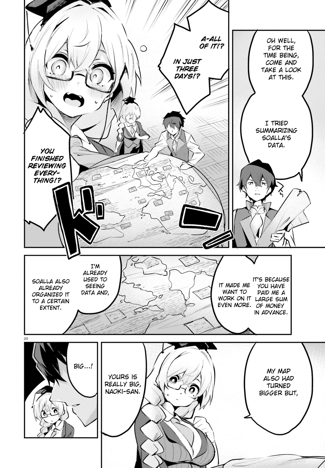 Suuji De Sukuu! Jyakushou Kokka - Chapter 3