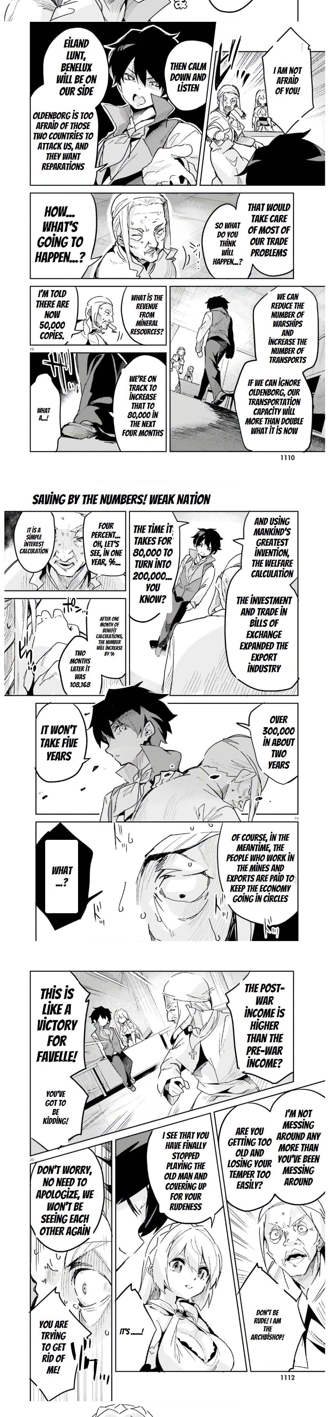 Suuji De Sukuu! Jyakushou Kokka - Chapter 12