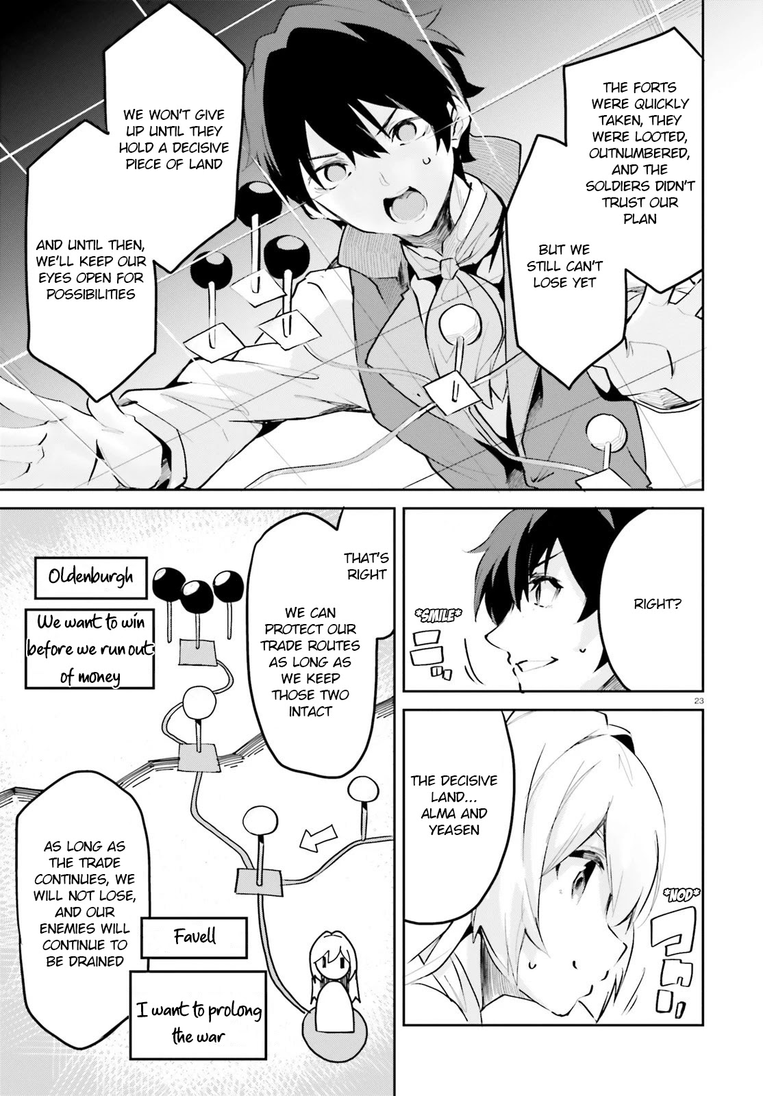 Suuji De Sukuu! Jyakushou Kokka - Chapter 8