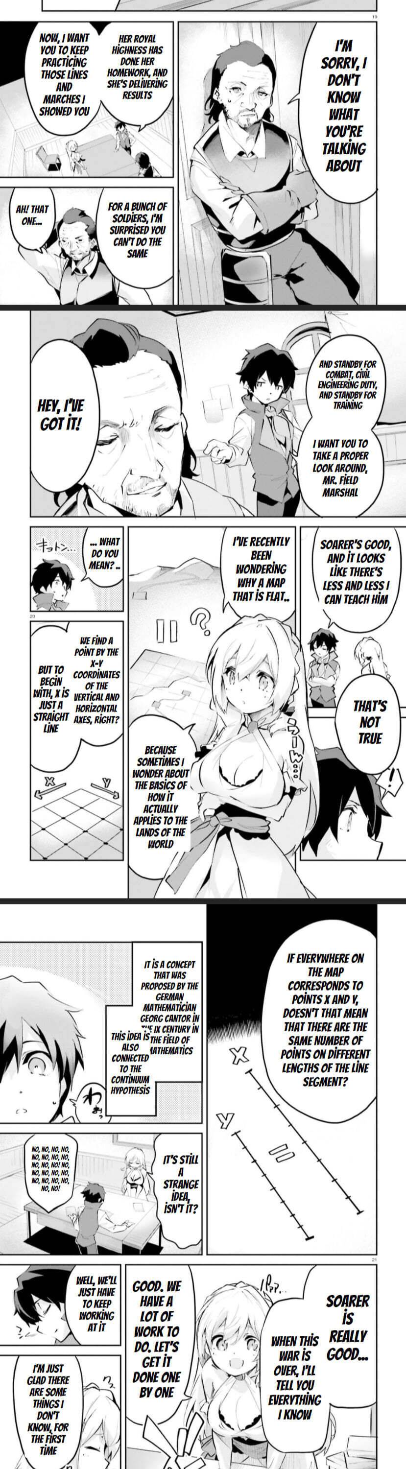 Suuji De Sukuu! Jyakushou Kokka - Chapter 9