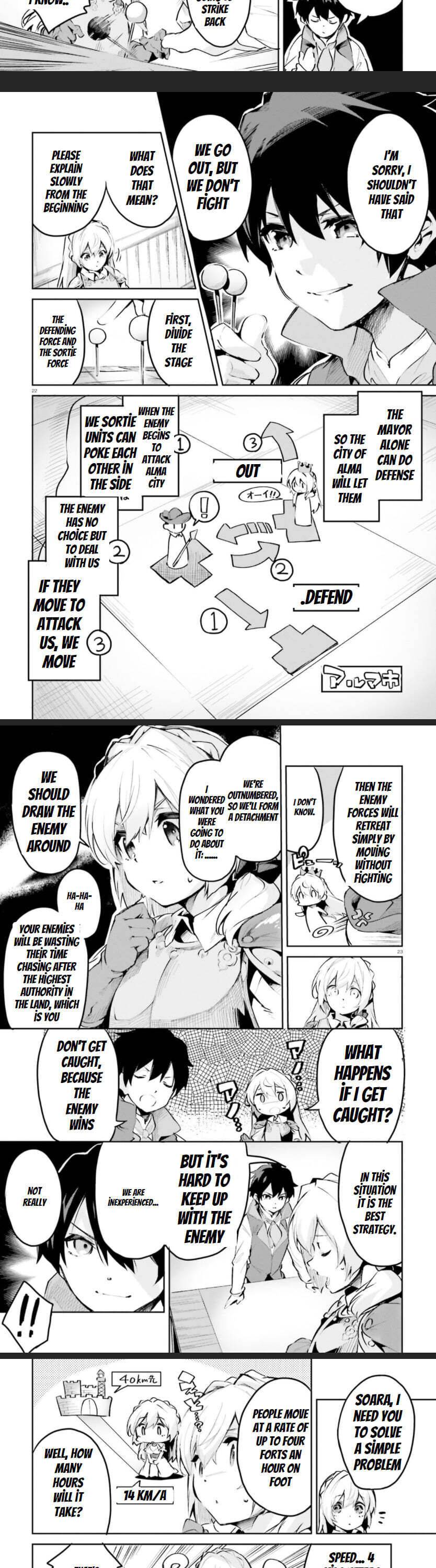 Suuji De Sukuu! Jyakushou Kokka - Chapter 9.2