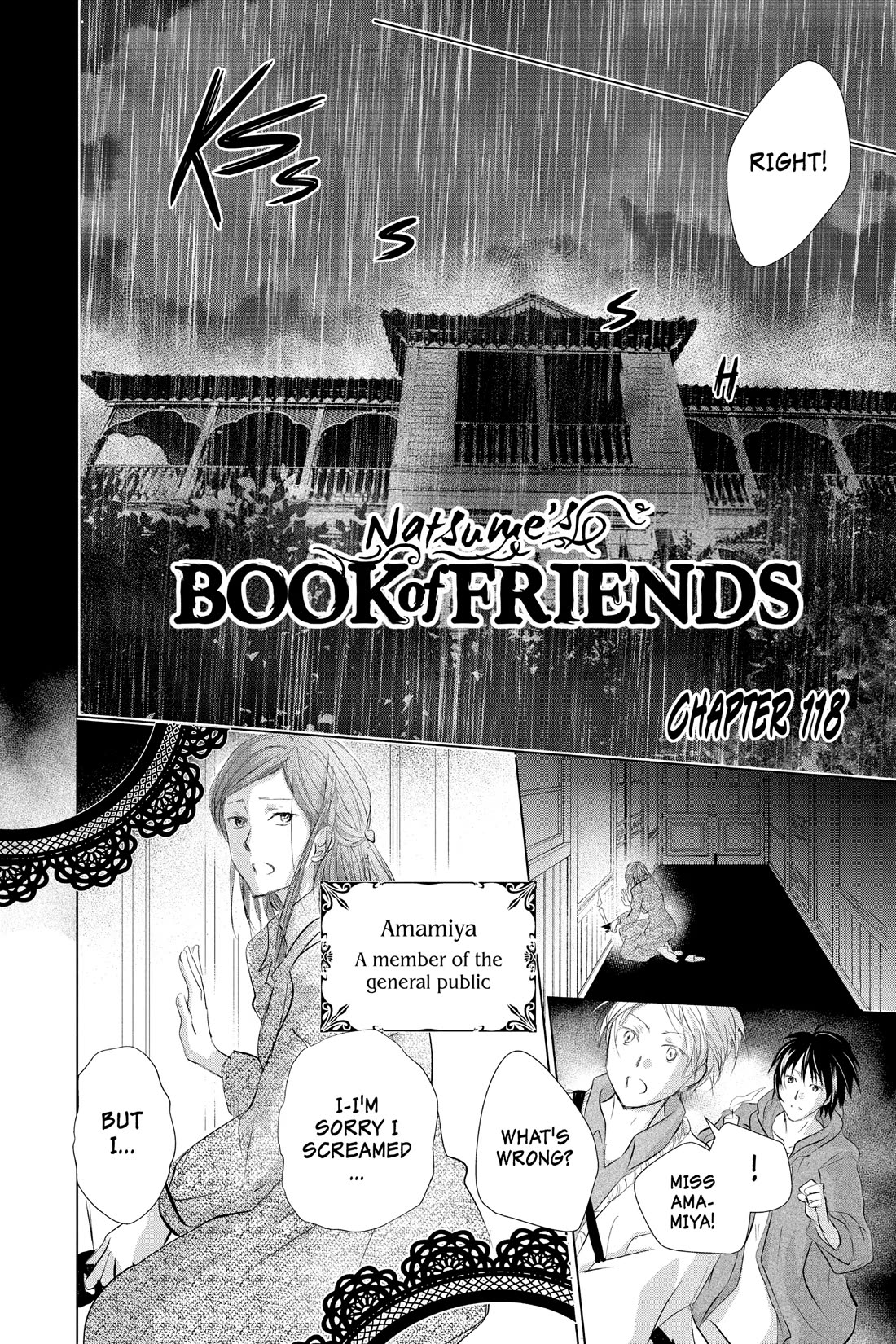 Natsume Yuujinchou - Chapter 118