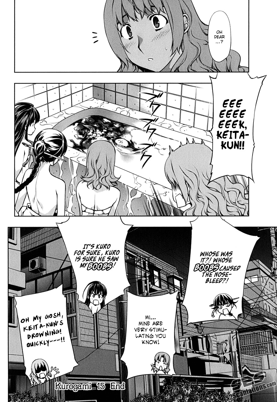 Kurokami - Vol.15 Chapter 109.5 : Let S Go To The Public Bath!