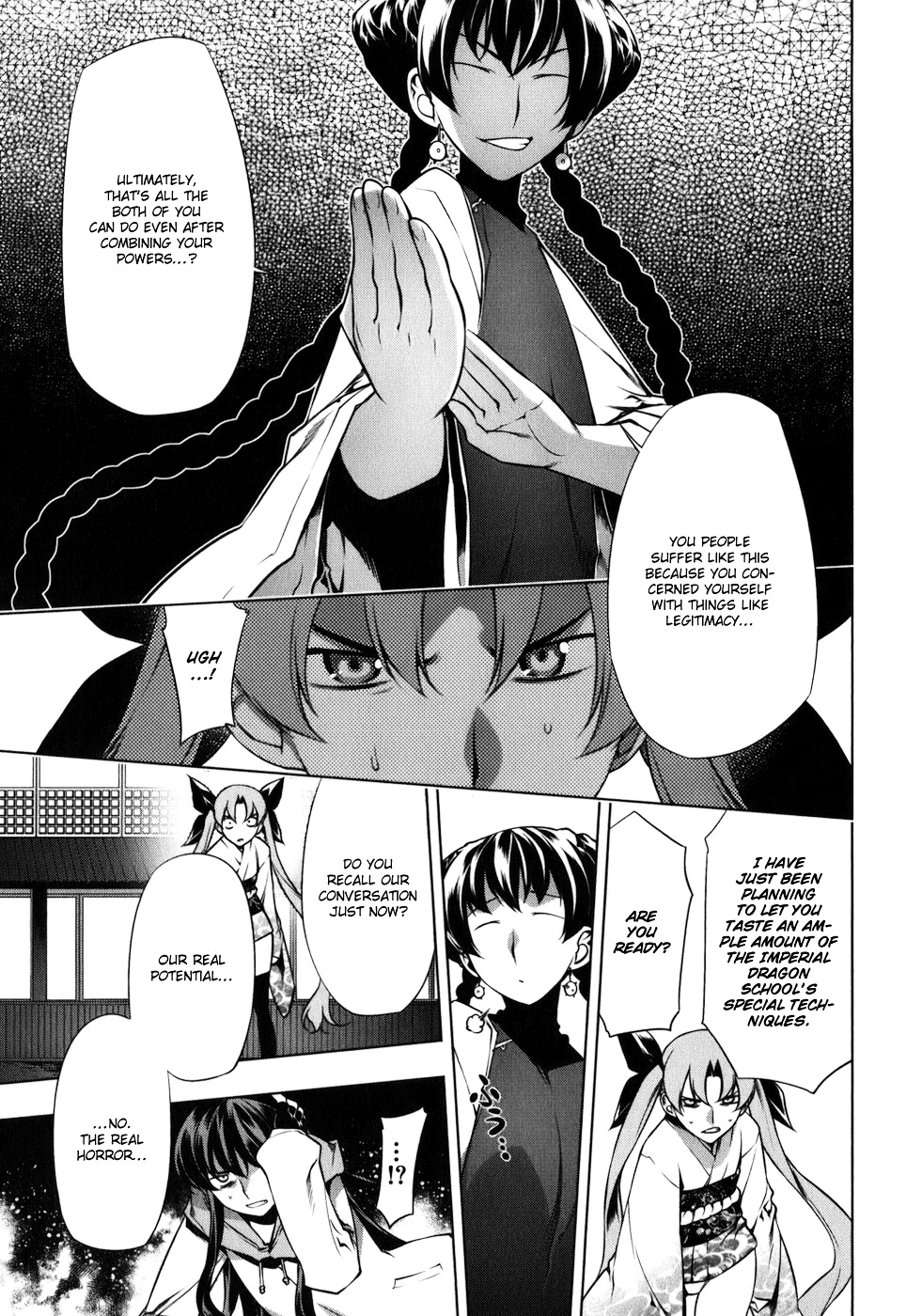 Kurokami - Vol.16 Chapter 112 : Specter X Scheme