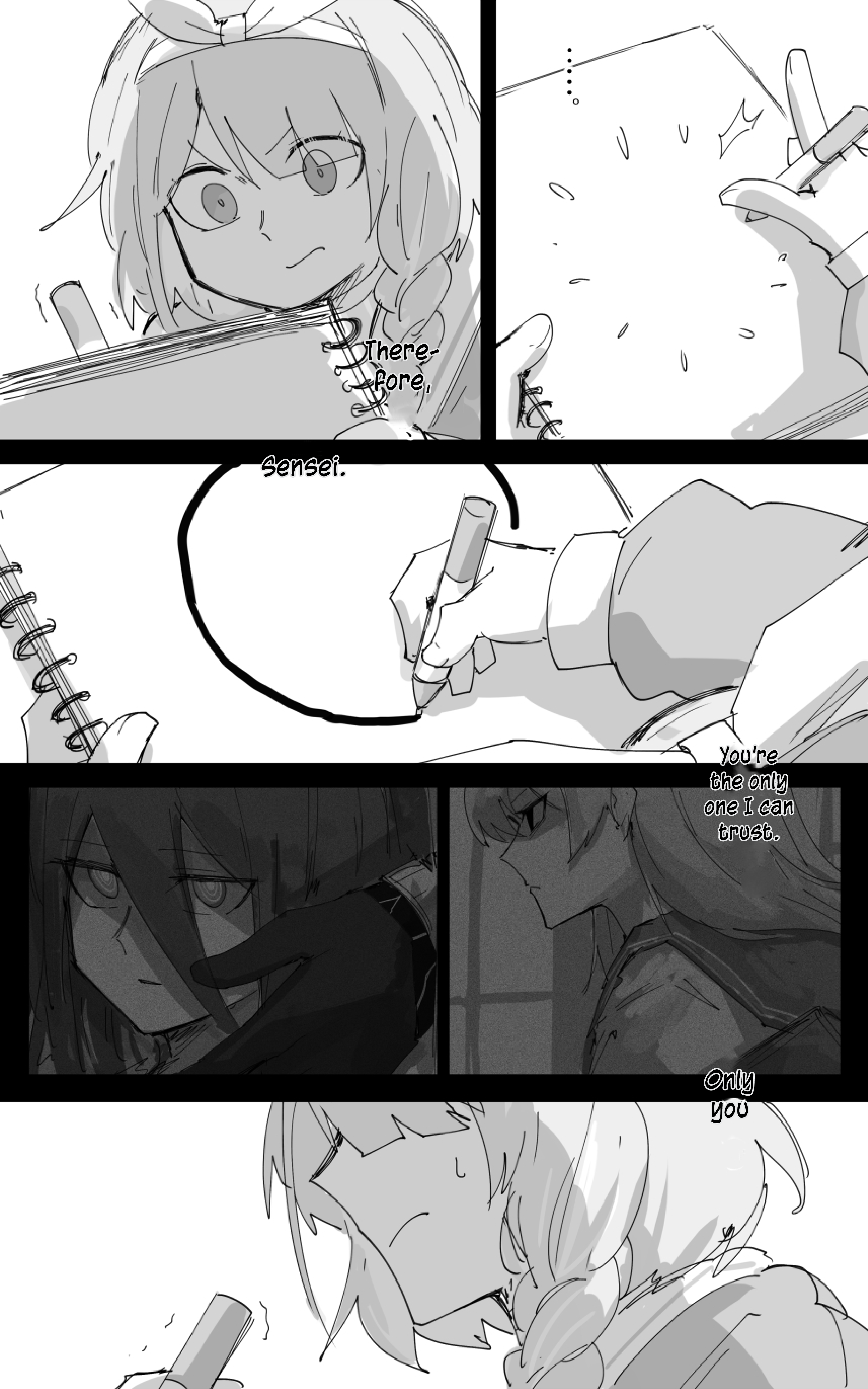 Blue Archive - Kankan's Blue Archive Logs (Doujinshi) - Chapter 31.5: Re