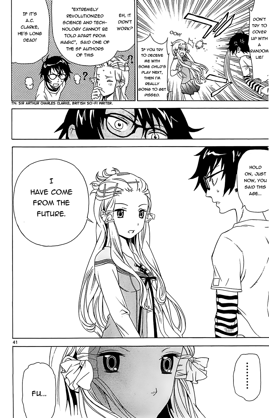 Tokisaka-San Wa Boku To Chikyuu Ni Kibishisugiru. - Vol.1 Chapter 1 : Would You Love Garbage?