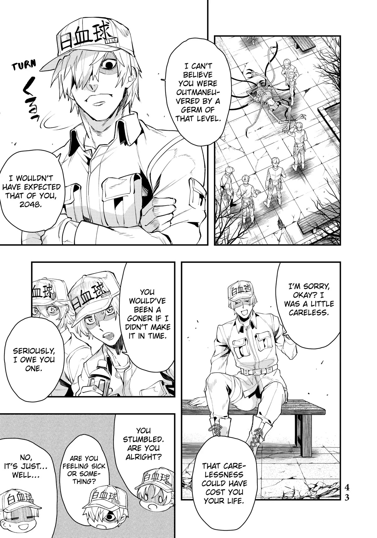 Hataraku Saibou White - Chapter 14