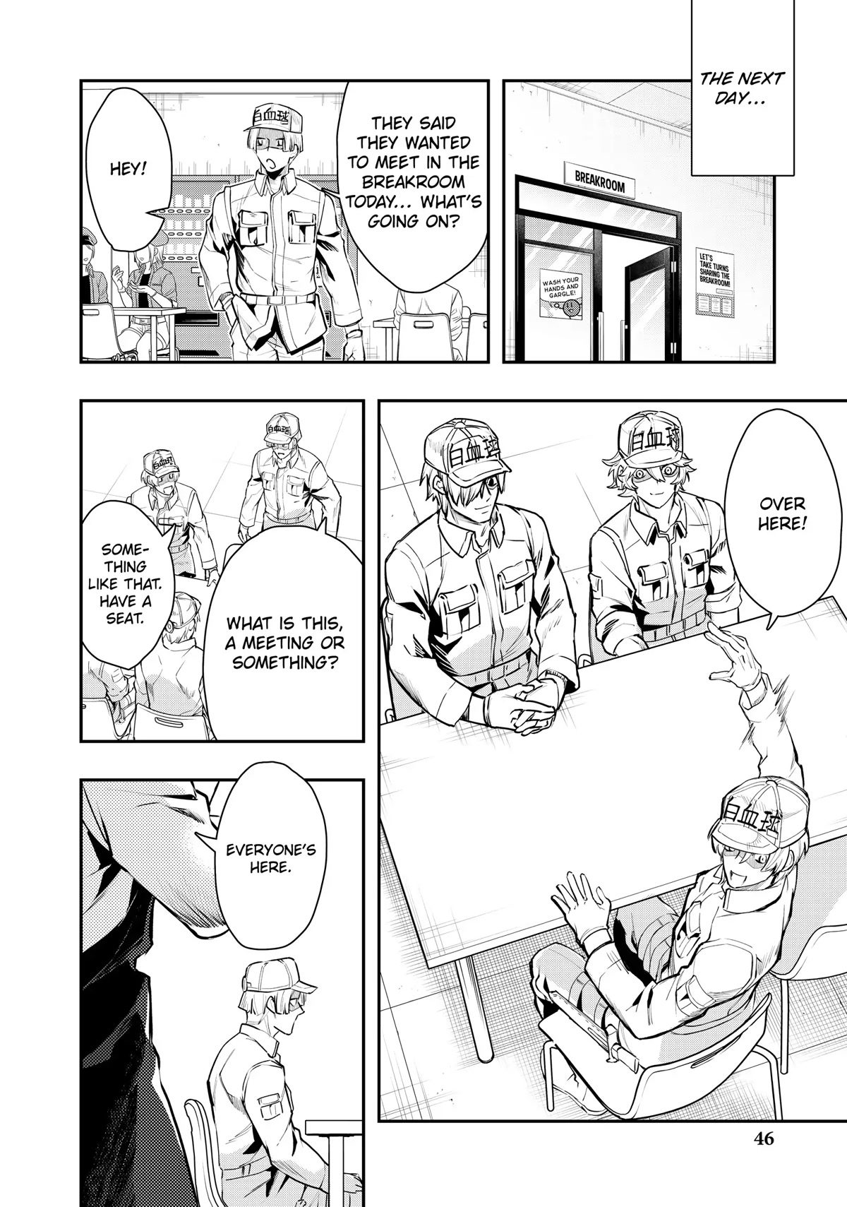 Hataraku Saibou White - Chapter 14