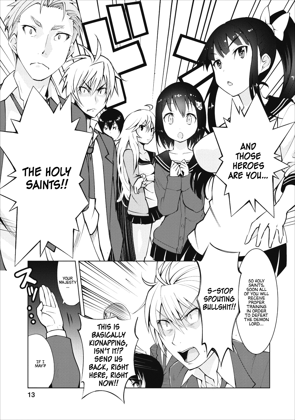 Class Teni De Ore Dake Haburaretara, Doukyuu Harem Tsukuru Koto Ni Shita - Chapter 1