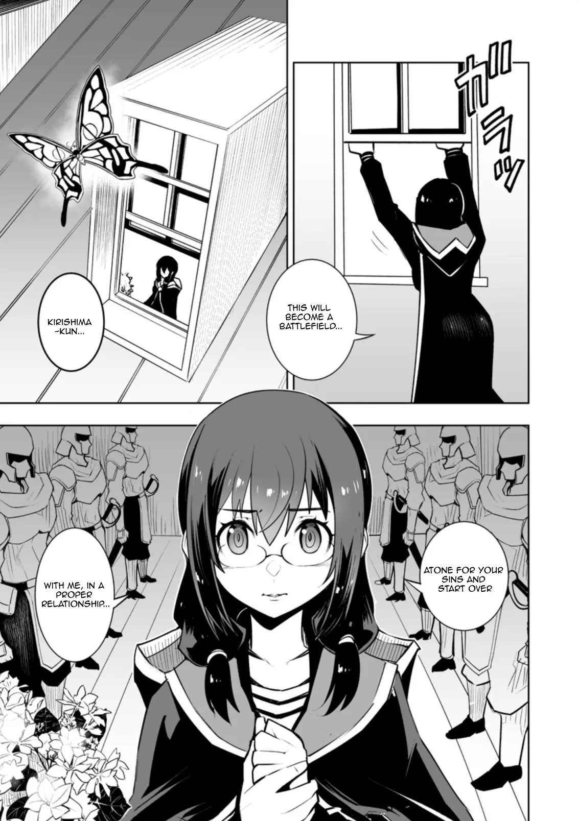 Class Teni De Ore Dake Haburaretara, Doukyuu Harem Tsukuru Koto Ni Shita - Chapter 31.1