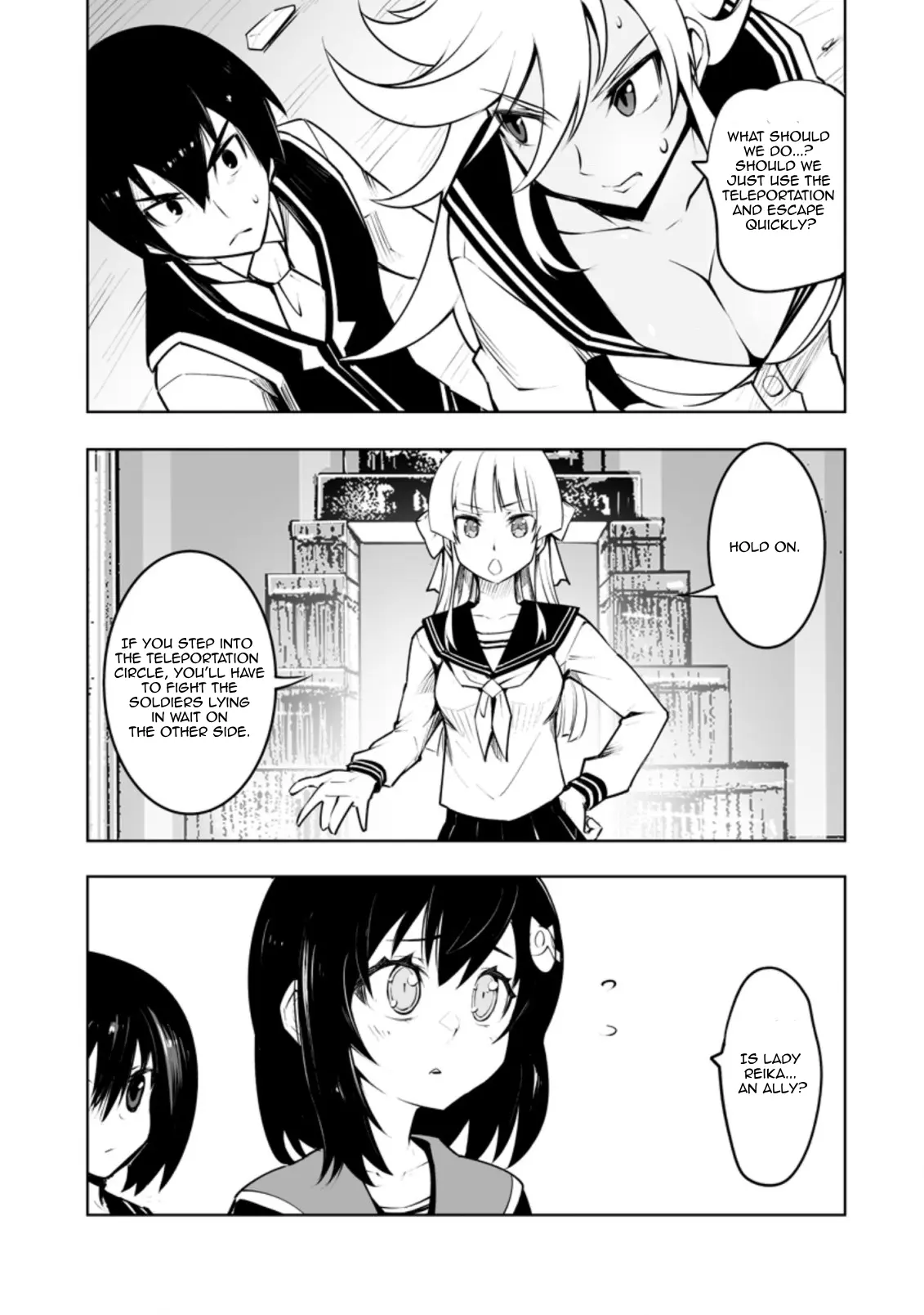 Class Teni De Ore Dake Haburaretara, Doukyuu Harem Tsukuru Koto Ni Shita - Chapter 32.2